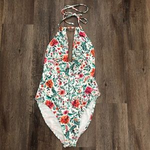 Cremieux One Piece Vintage Floral Swimsuit NWT
